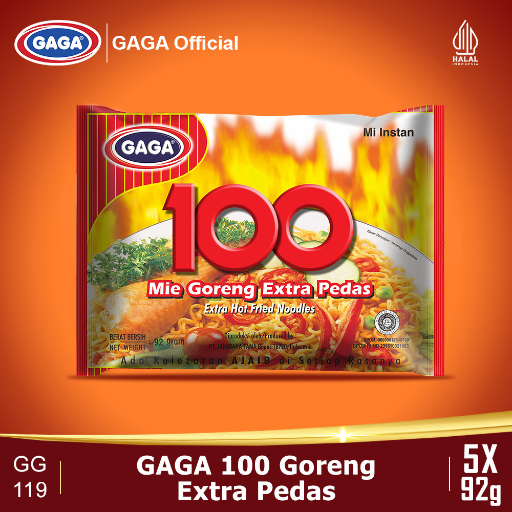 

GAGA 100 Extra Pedas 5pcs (GG119)