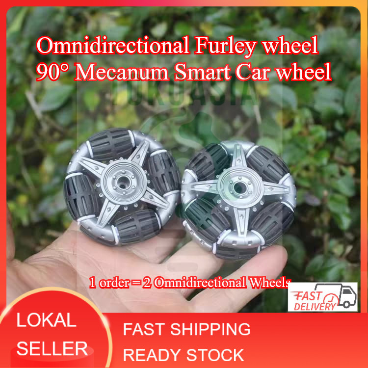 Omnidirectional Furley wheel 90° Mecanum Smart Car wheel