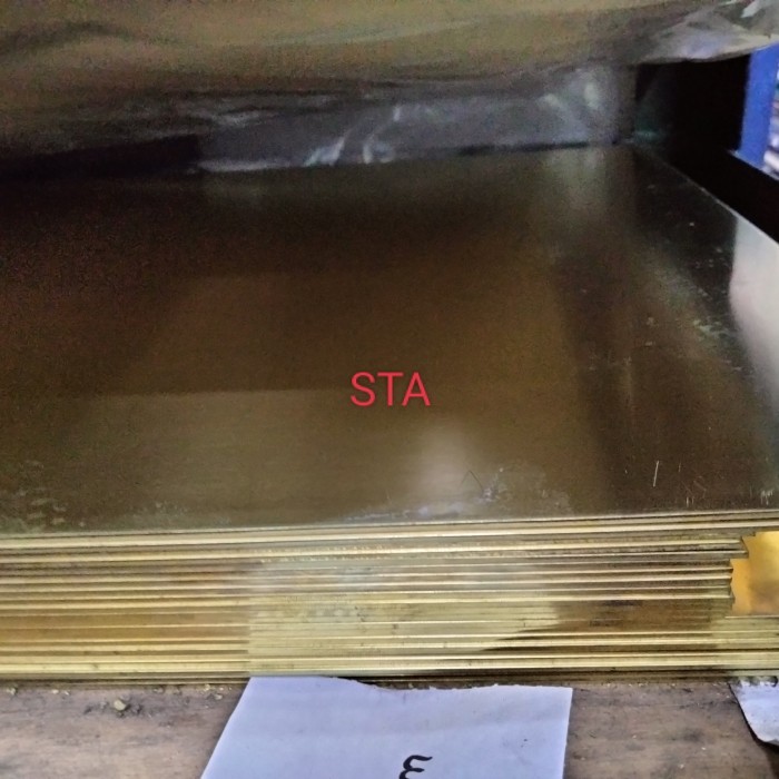 plat kuningan 5mm x 1000mm x 1000mm