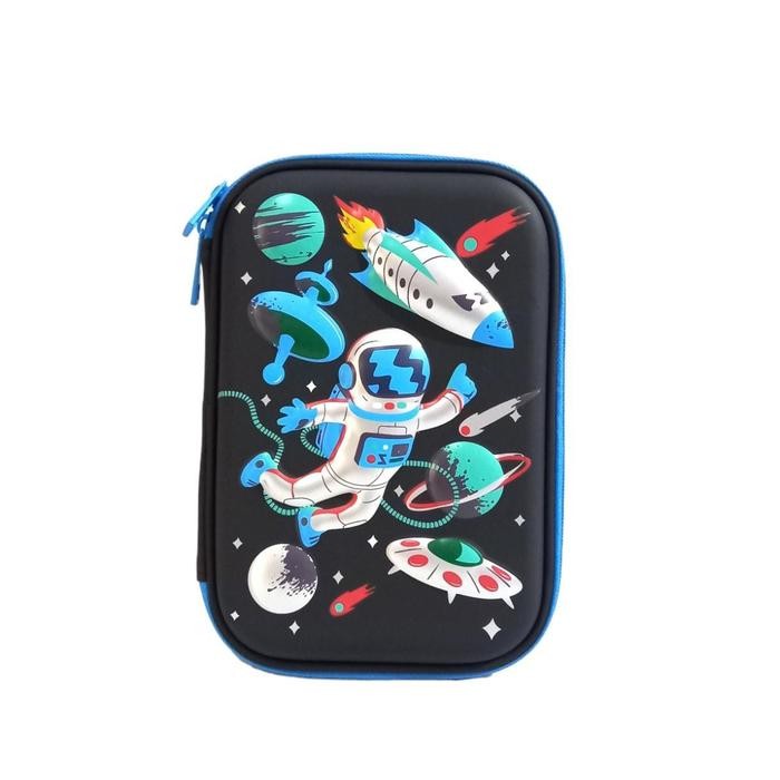 

[New Collection]PROMO Kotak Pensil 3D Timbul Astronot FLY tempat pensil Karakter anak laki laki kotak pensil sekolah premium Stationery Stationery - Kp Astro FLY Hitam