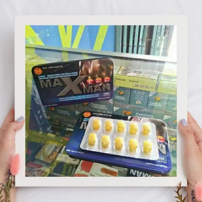 MAXMAN_KUNING_ASLI_ORIGINAL_ISI_10_BUTIR_ ASLI 100%