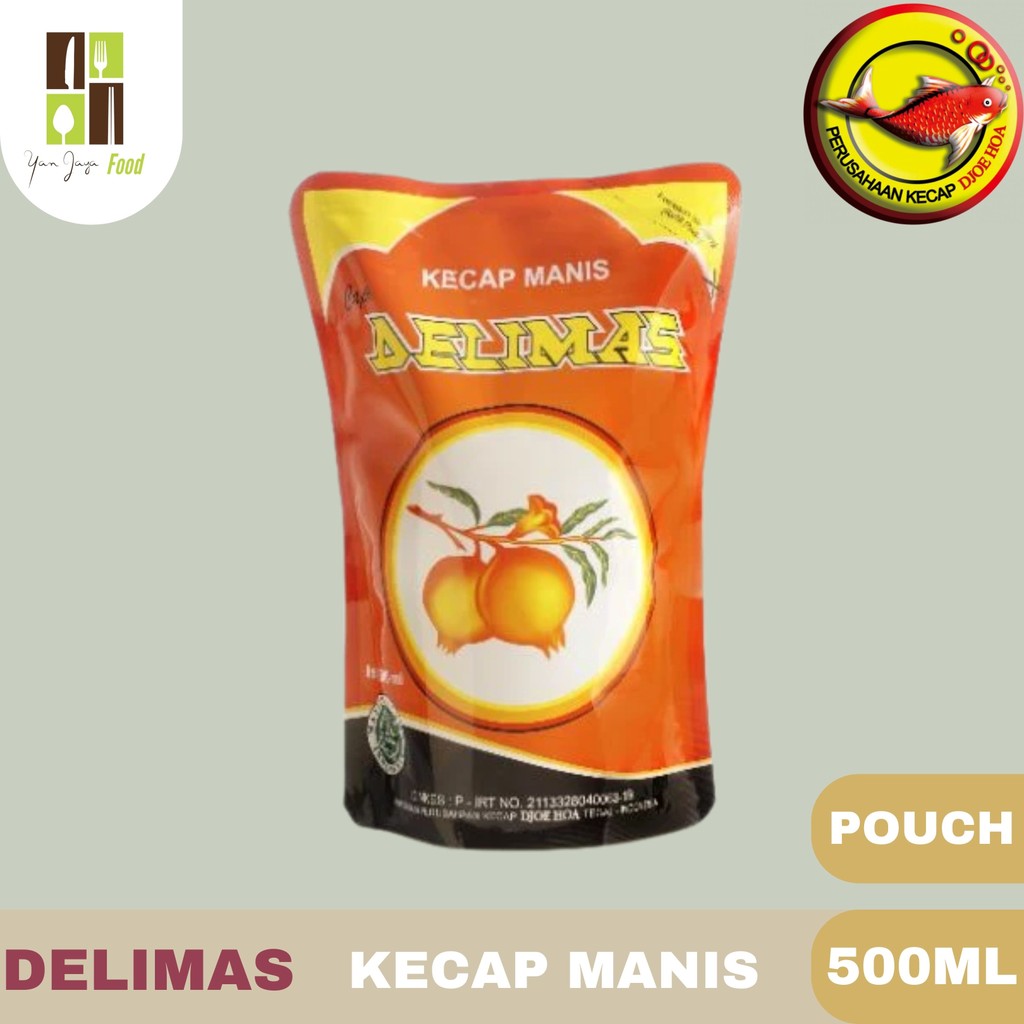 

Djoe Hoa Kecap Manis Cap Delimas Kemasan Refil 500ml