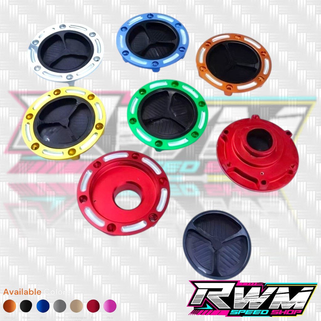 Fuel Cap Tutup Tangki Ninja 250 Fi / Ninja 250 Karbu Tutup Tangki Ninja CNC Full Alumunium