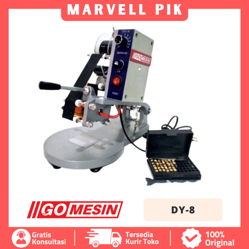 Mesin Expired Date GOMESIN GM-DY-8 Mesin Coding Expired Date Original
