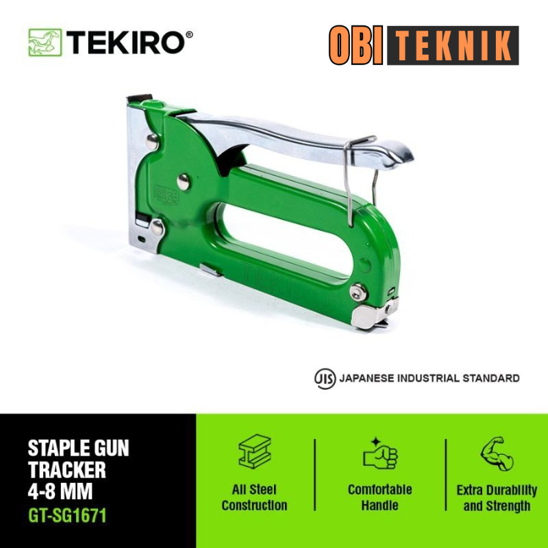 

TEKIRO TEMBAKAN STAPLES STANDAR 4 - 8 MM - STAPLE GUN TACKER - OBI TEKNIK