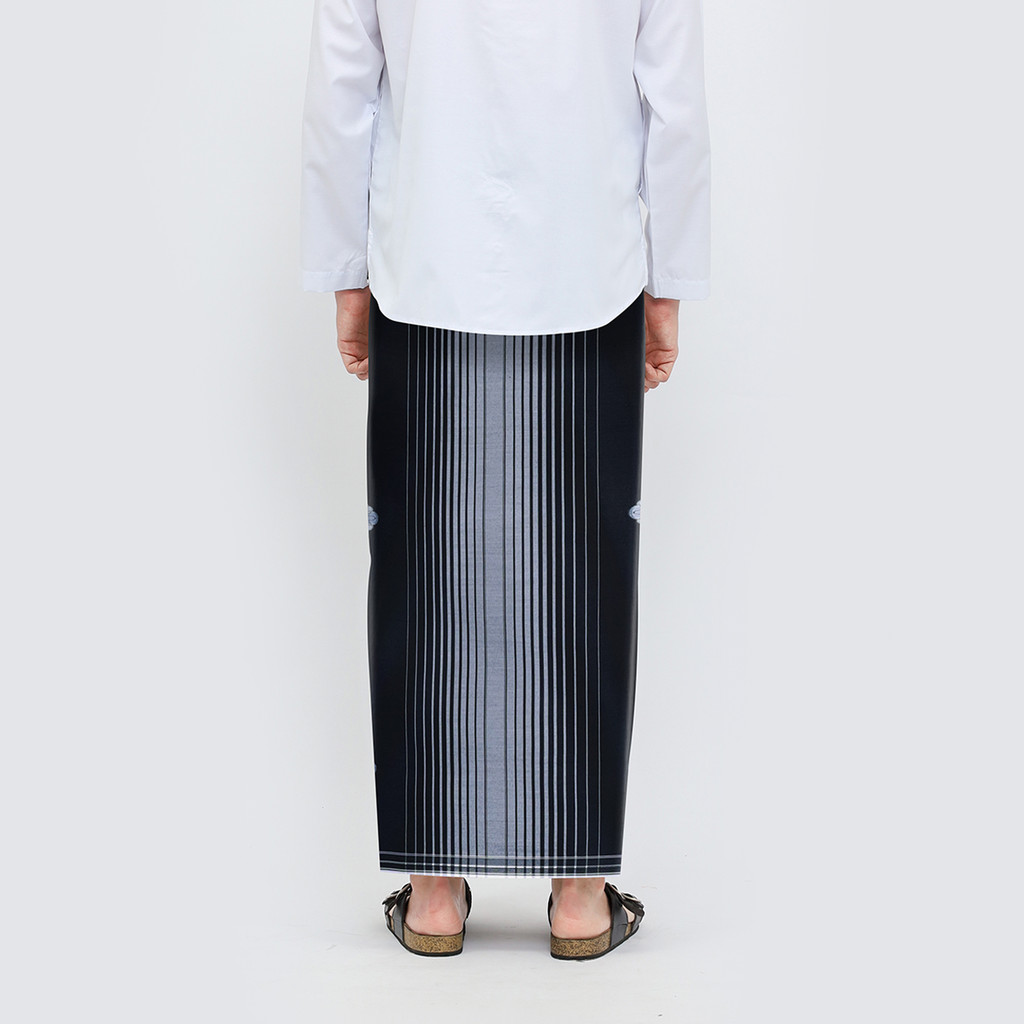 Sarung ATLAS Universal 670 Songket Hitam