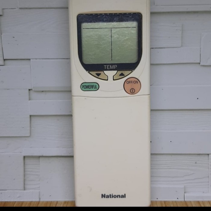 REMOTE REMOT AC NATIONAL A75C2183 POWERFUL ORIGINAL ASLI