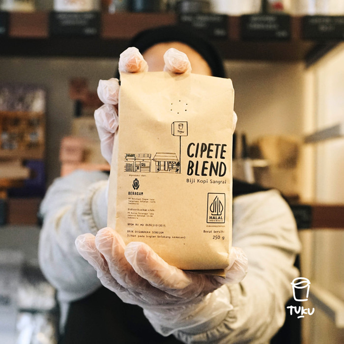 

TUKU - Biji Kopi Arabika: Cipete Blend (250 gram) - Giling kasar