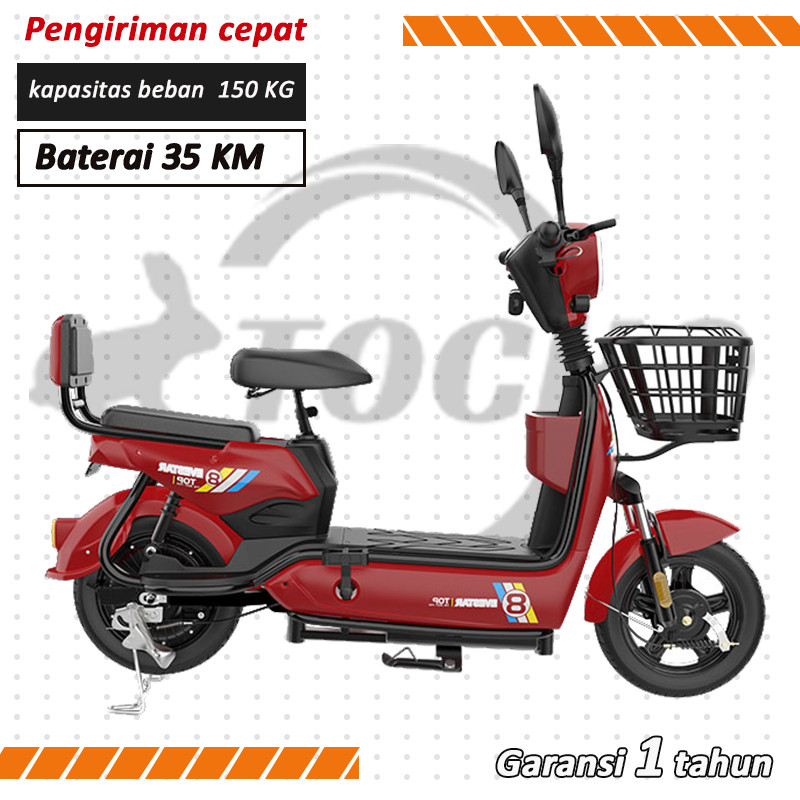 GEEKMAN sepeda listrik epeda listrik dewasa/Sepeda Listrik/Sepeda Motor Listrik 48v 12ah/sepeda list