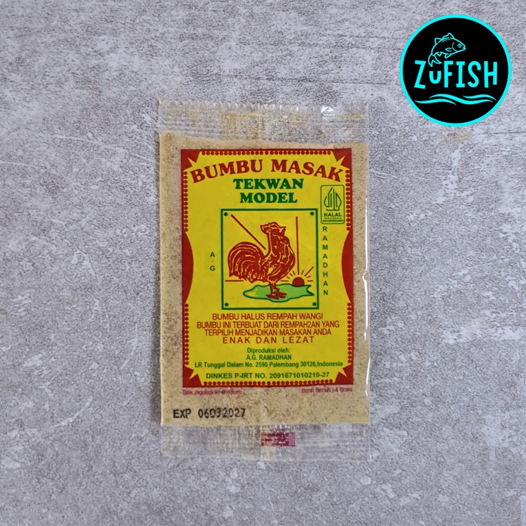 

ZuFISH - Bumbu Masak Tekwan / Model Cap Ayam 4 Gram