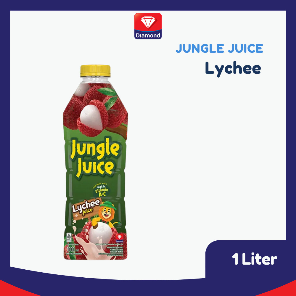 

Jungle Juice Minuman Jus Buah Lychee 1 L