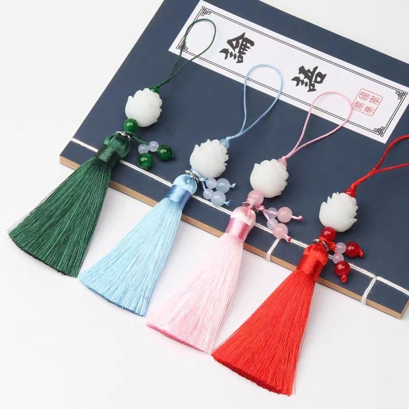 Ready stock siap kirim INSTAN atau SAMEDAY tassel rumbai gantungan hanbok norigae Korea Korean acces