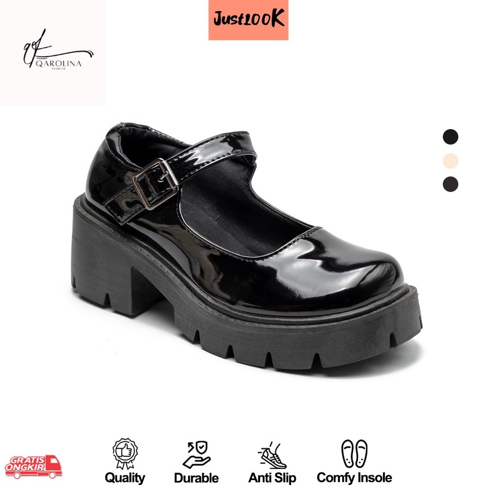 Sepatu Terkini / JustLook Jeongyeon Sepatu Docmart Wanita Shoes Fashion Korea