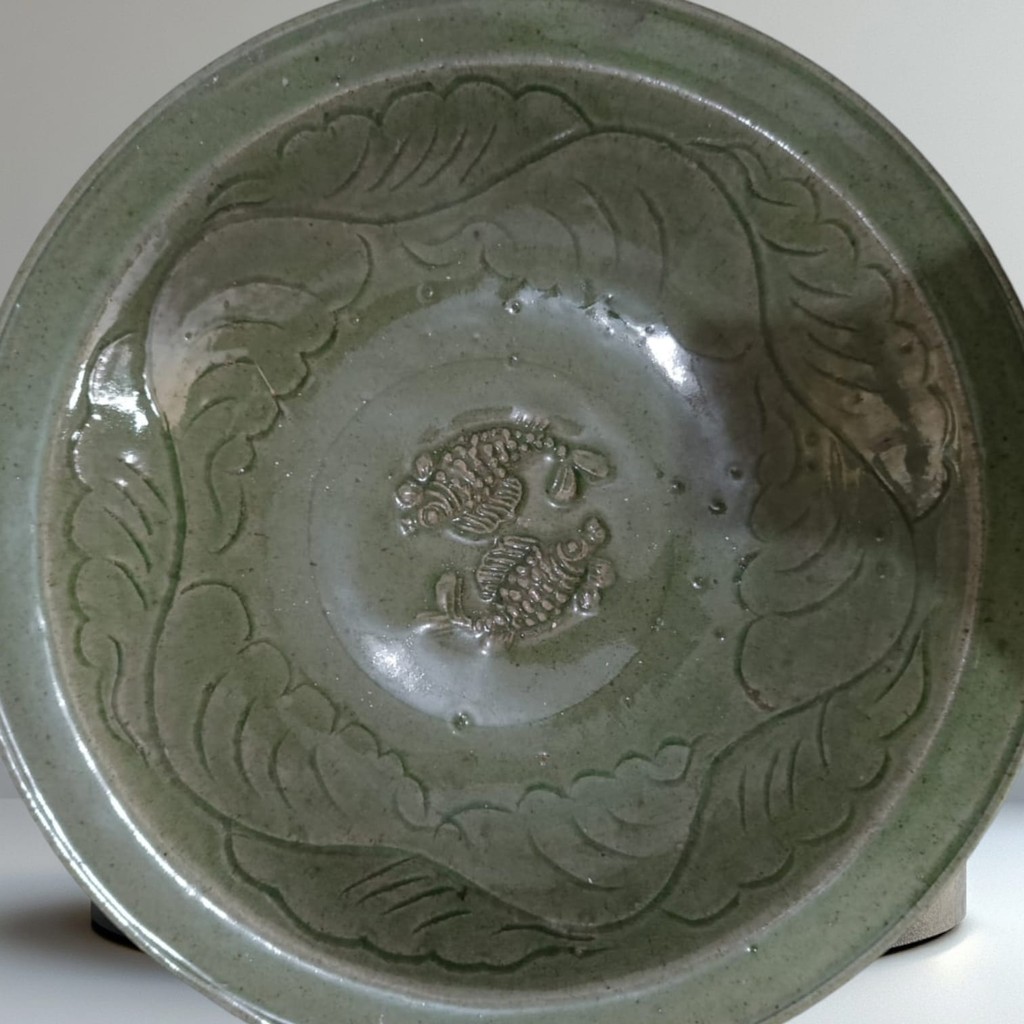 Piring hias keramik antik, hiasan dinding keramik