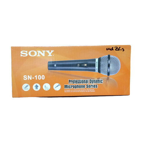 Microphone Sony SN-100 Mic kabel Panjang mic karoke