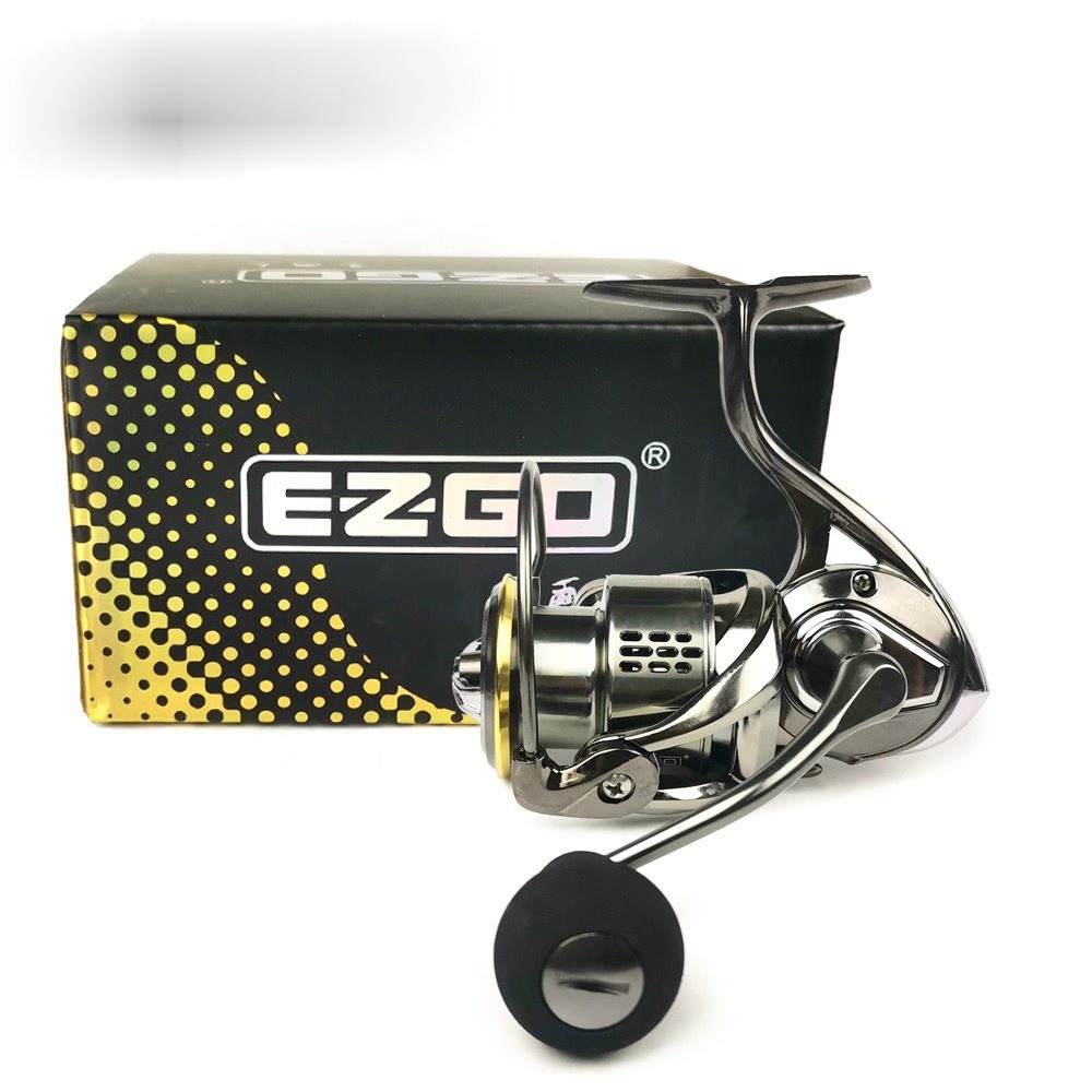 EZGO Saltwater Fishing Reels 10KG 15KG 25KG Drag 1000 2000 3000 4000 Spinning Reel For Sea Jigging O