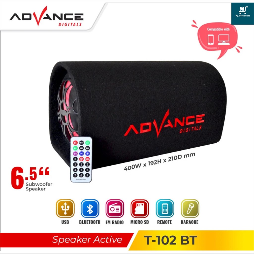 SPEAKER ADVANCE 6` (T-102 BT)