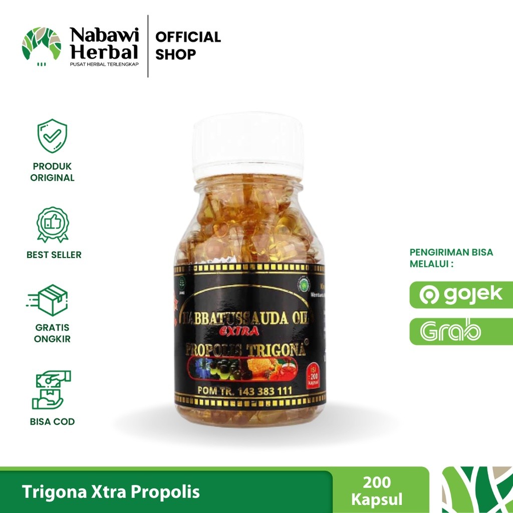 TRIGONA - Habbatussauda Oil Extra Propolis Trigona