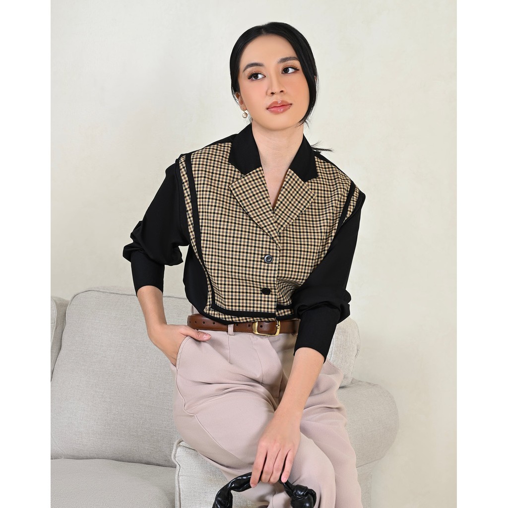 Geulis.id ALMARA SHIRT / ATASAN WANITA (2 warna)