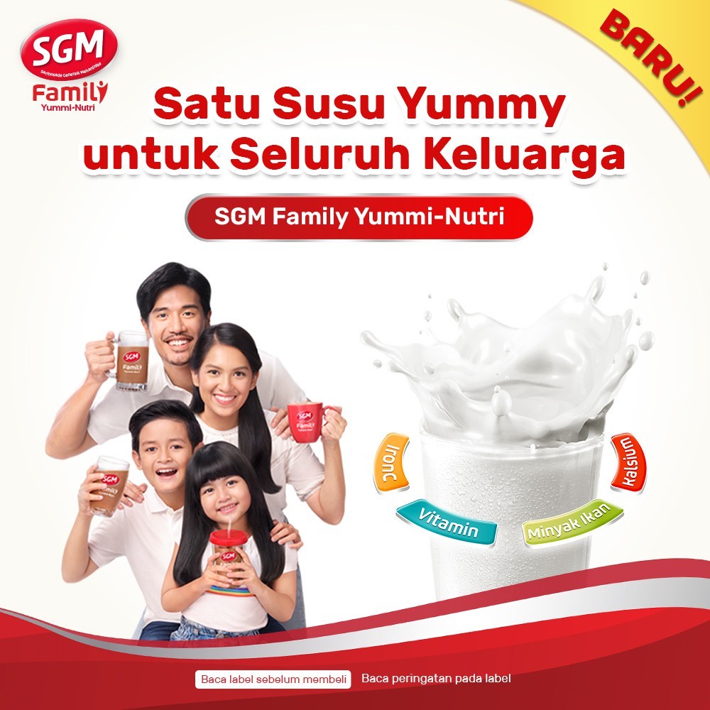 

SGM Family Yummi 330gr Nutri Creamy Vanilla - Susu Bubuk Keluarga