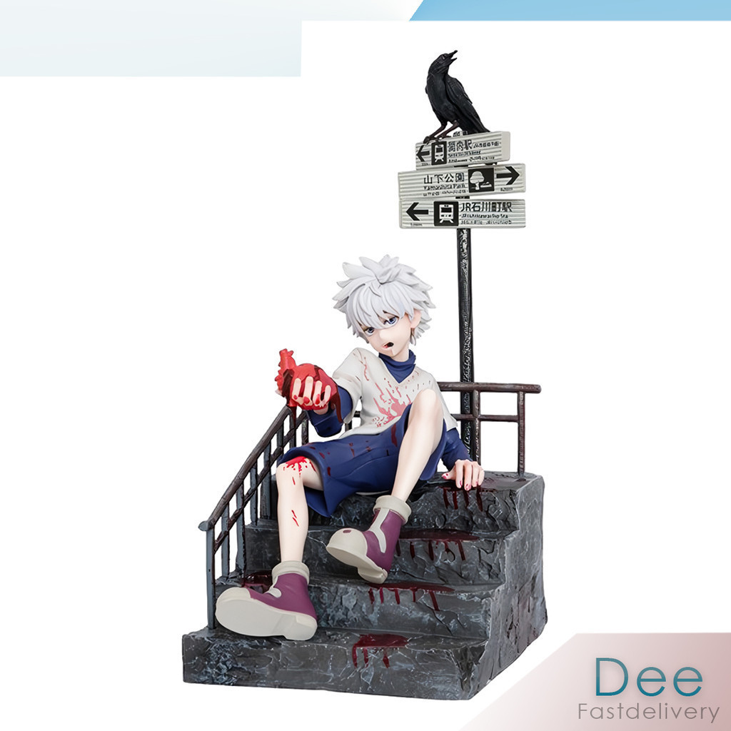 Killua Zoldyck Red Stone Hunter X Hunter 34cm Action Figure PVC D-FGA421