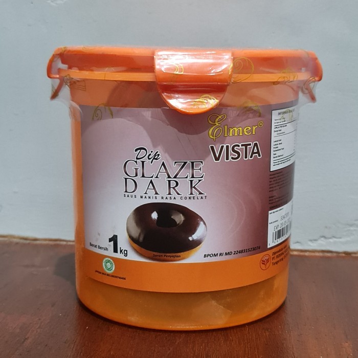 

✨TERLARIS -Elmer Dip Glaze Dark Chocolate 1 Kg