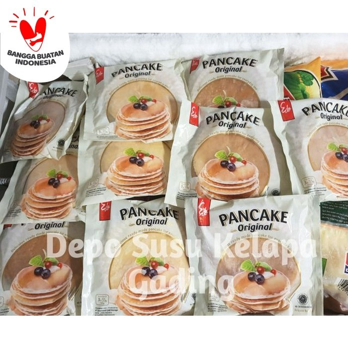 

✨TERLARIS -Pancake Instant Siap Saji | Edo Pancake Panekuk Jadi Makan