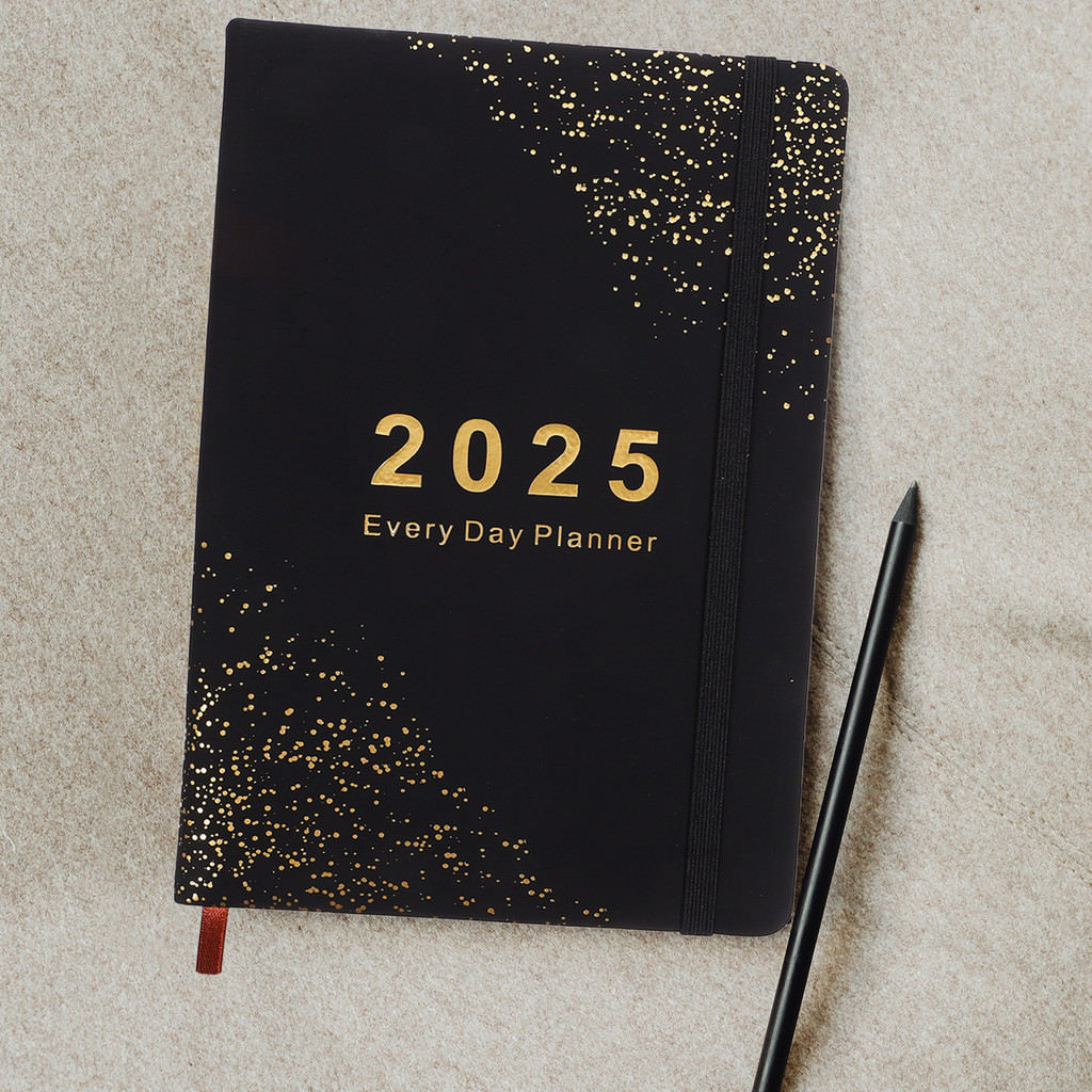 

2025 English Notebook 365 Days Daily Planner Schedule Writing Book The Notebook Notepad Agenda Planner Business Planning Paper