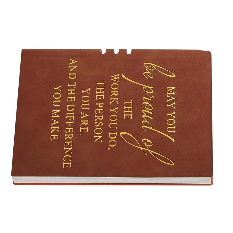 

PU Leather Bound Notebook Work Journal Travel Notebook Writing Notebook School Supplies Soft PU Leather Cover Work Journal For