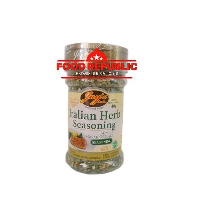 

✨TERLARIS -Jay's Italian Herb Seasoning 40gr Bumbu Masakan Italia Tanpa MSG HALAL