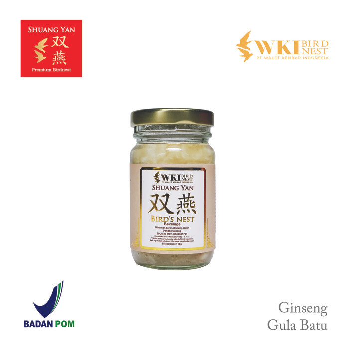 

✨NEW✨ -Minuman Sarang Burung Walet 120ml - American Ginseng - Buy 6 Get1 FREE - Biasa
