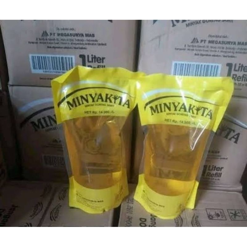 

PROMO MINYAK GORENG REFILL 1 LITER MERK KITA