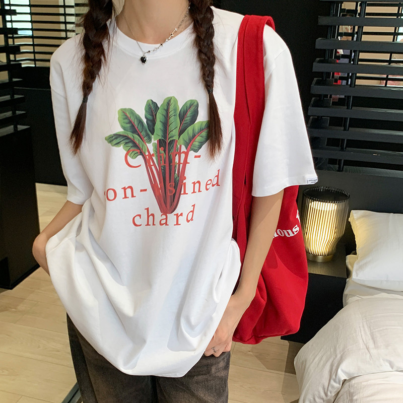 RUDEBASIC - vegetable Oversized Tee | Heavy Weight