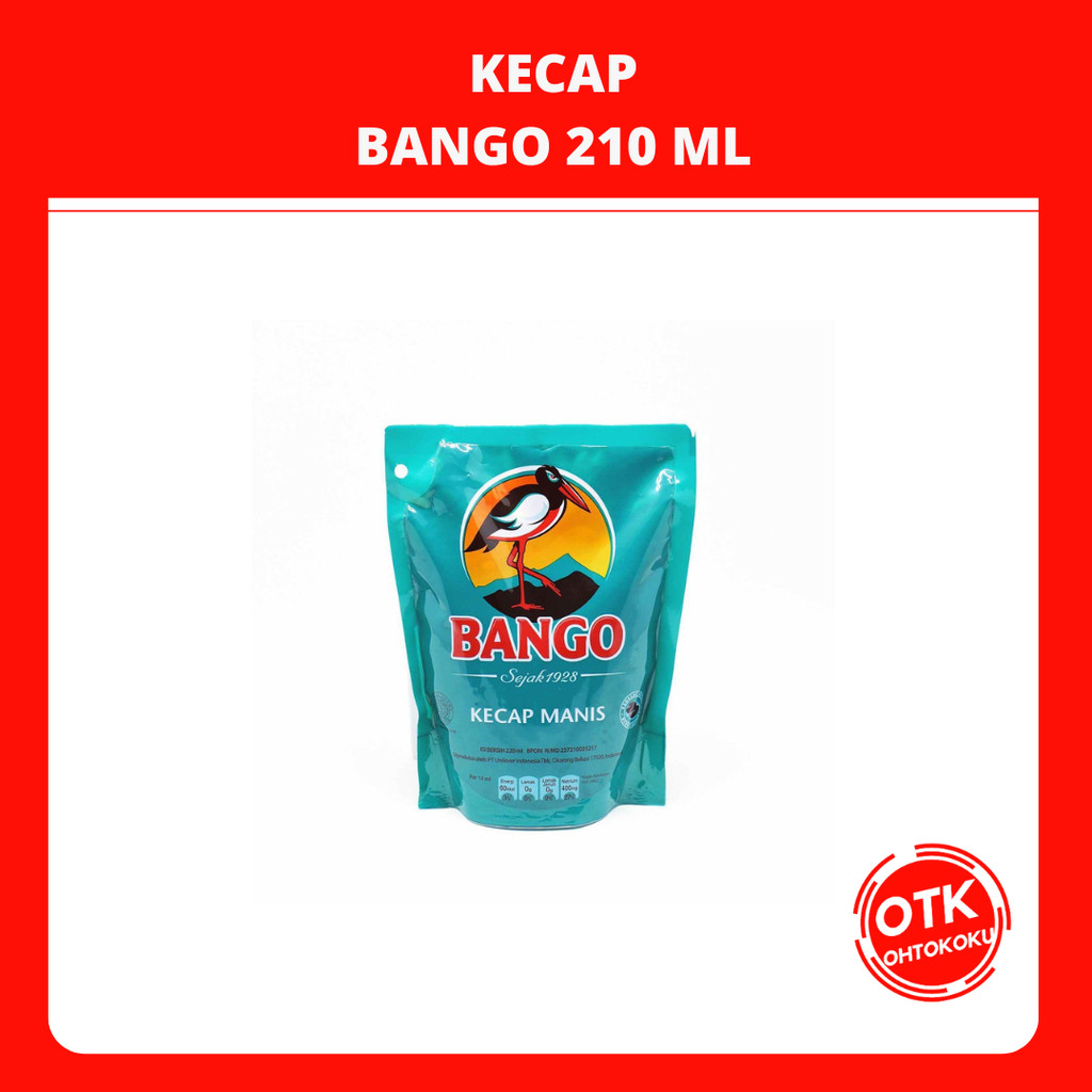 

Bango Kecap Manis Pouch 210ml