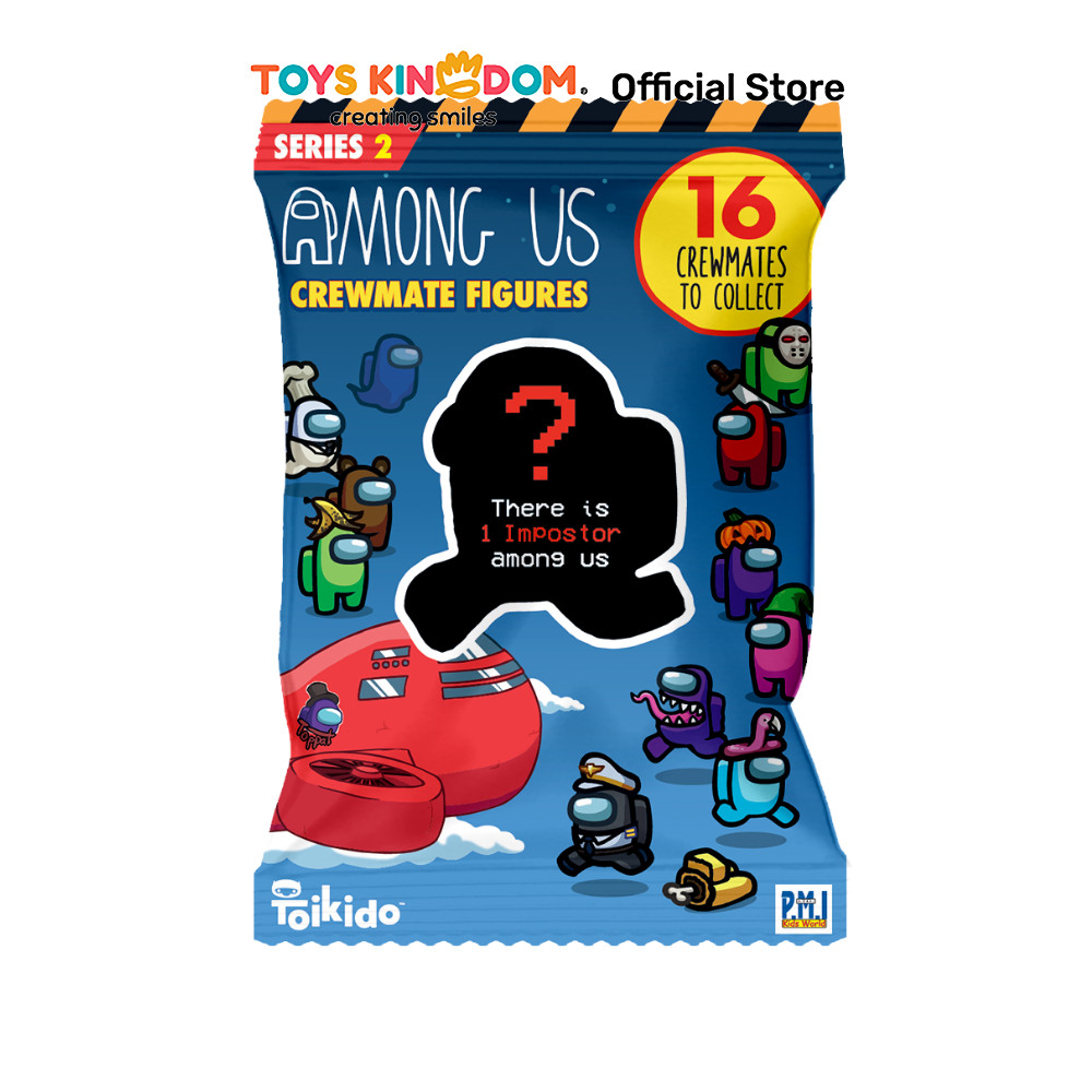 Toys Kingdom Among Us Figure Crewmate Blind Foilbag S2 Toys Kids Toy Action Figur Mainan Koleksi Kar