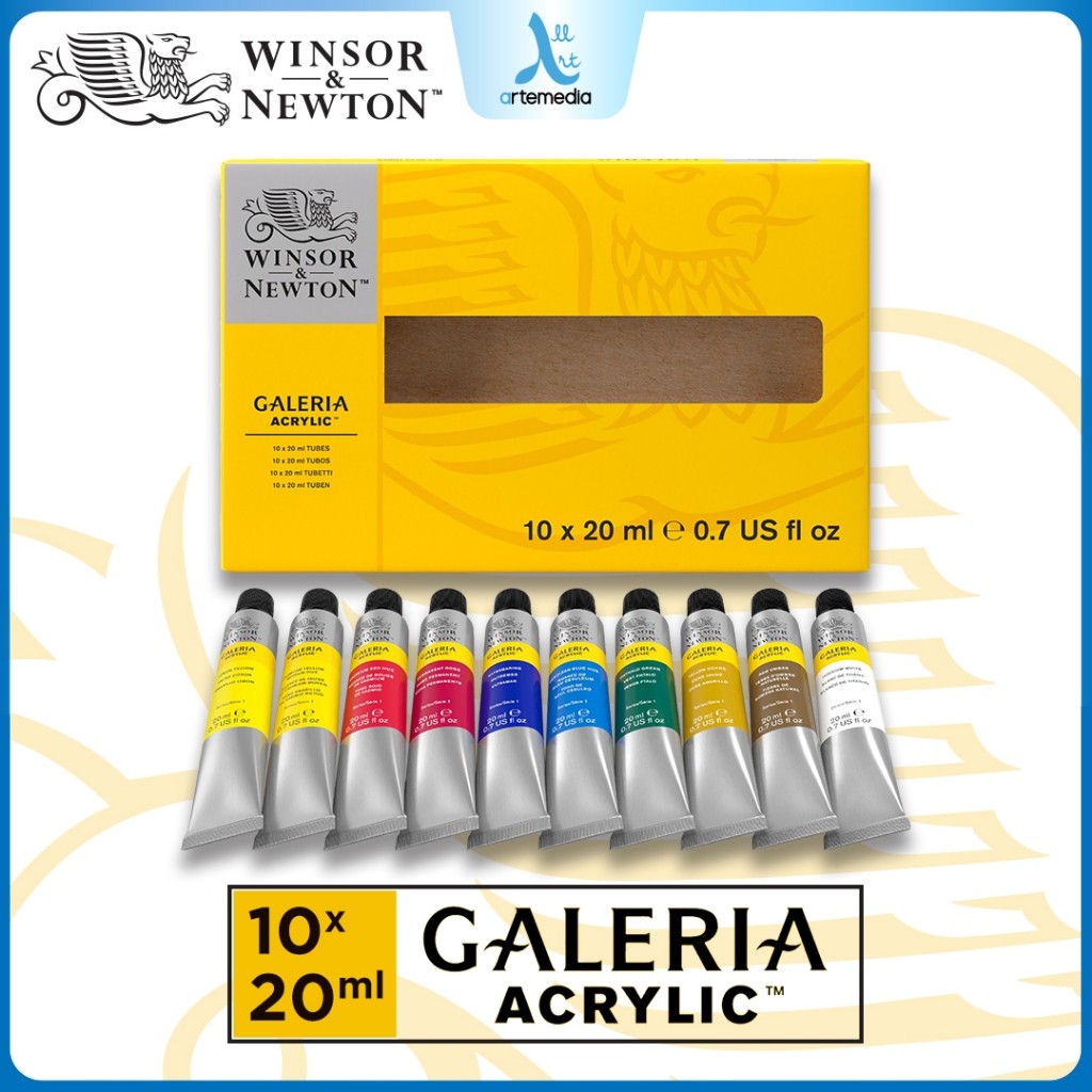 

Gramedia Surabaya - Winsor & Newton Galeria Acrylic Tube Set /2190525
