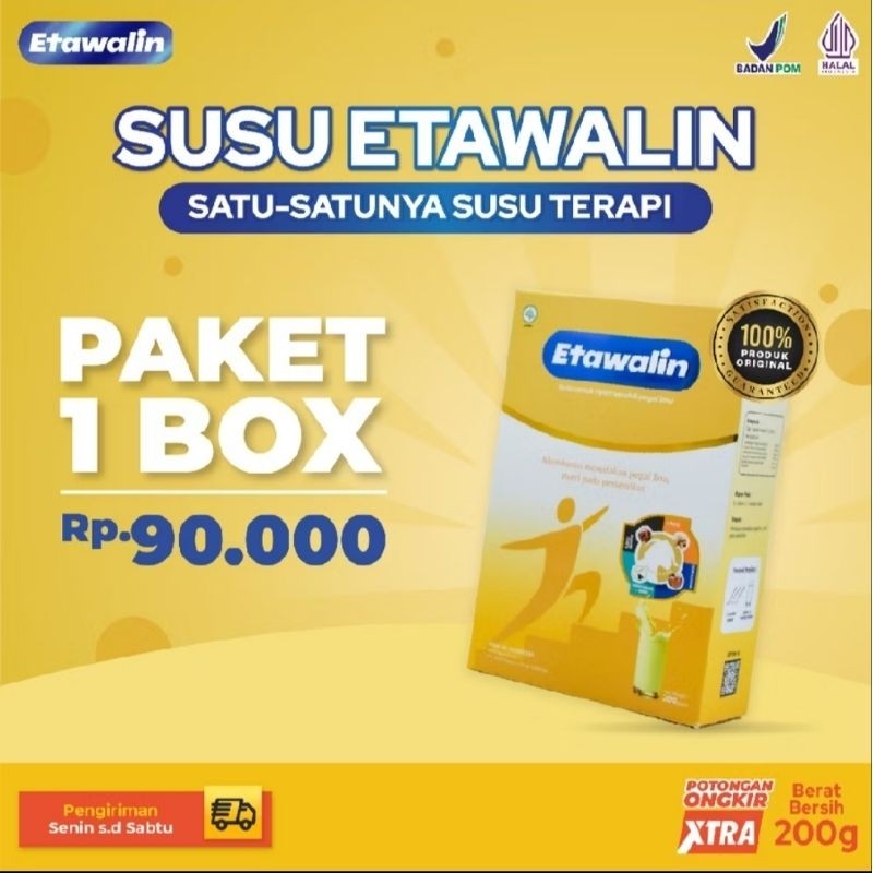 

Susu Etawalin Original Atasi Nyeri Sendi & Tulang 200 gram