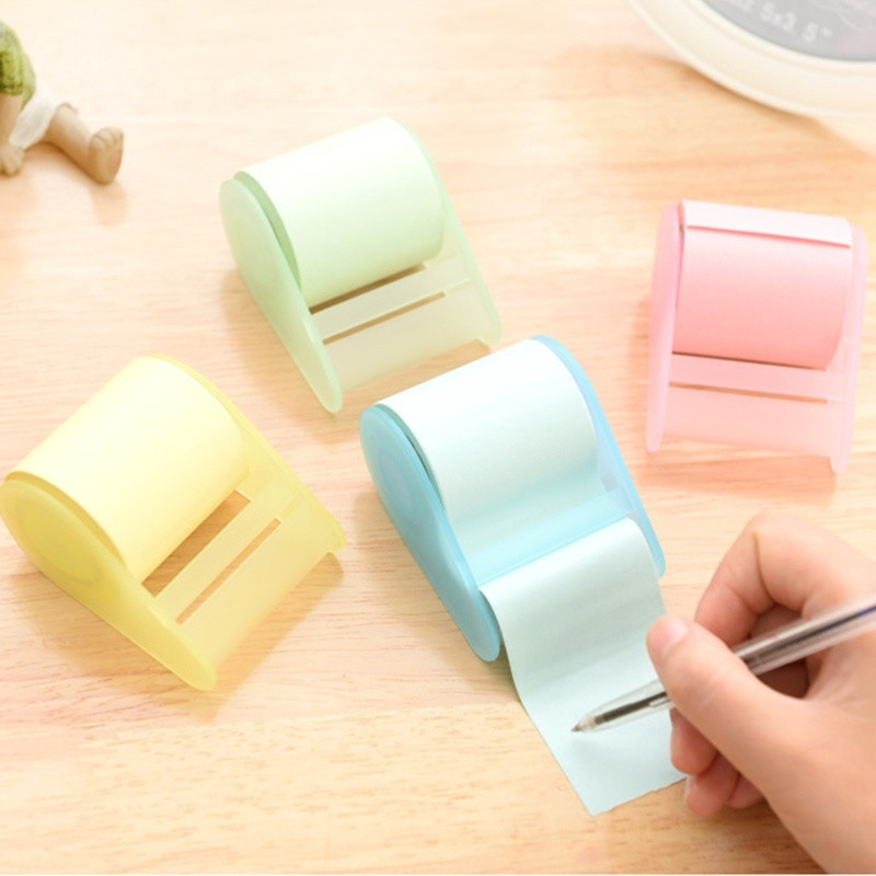 

Useful Tape-Like Sticky Bookmark Marker Memo Flags Index Pad Tab Memo Message Note Staionery Stationary Kawaii Stationary