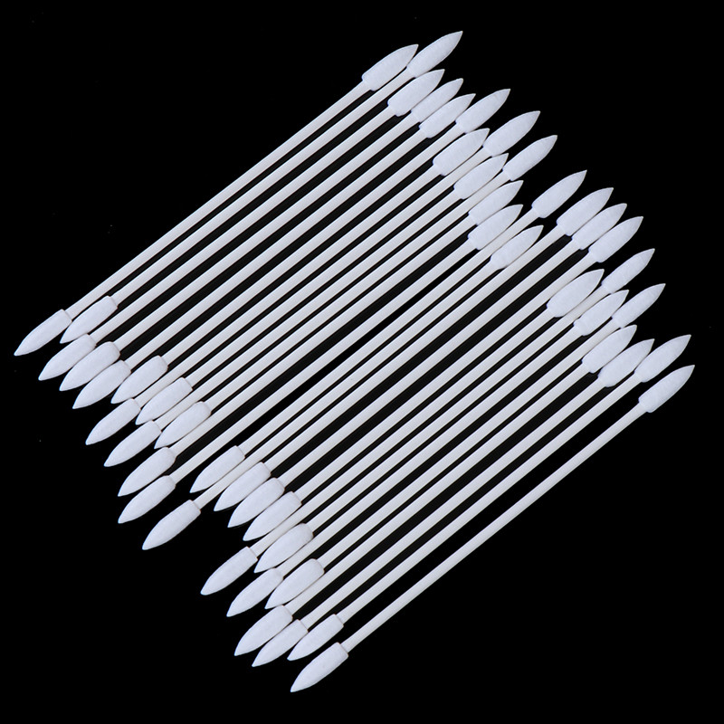 50pcs Dust Free Disposable Cleaning Swab Cotton Stick For AirPods Earphone Headphone Phone Charge Po