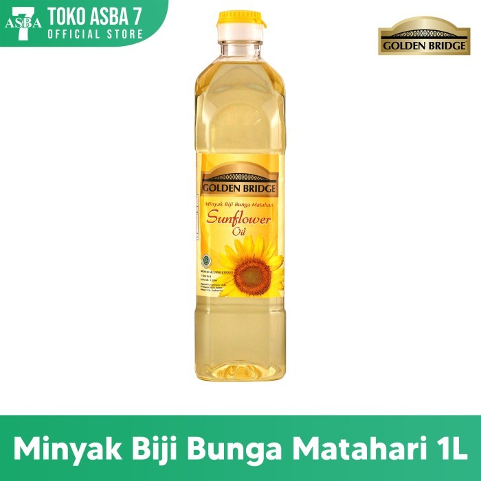 

Golden Bridge Sunflower Oil/Minyak Bunga Matahari 1ltr