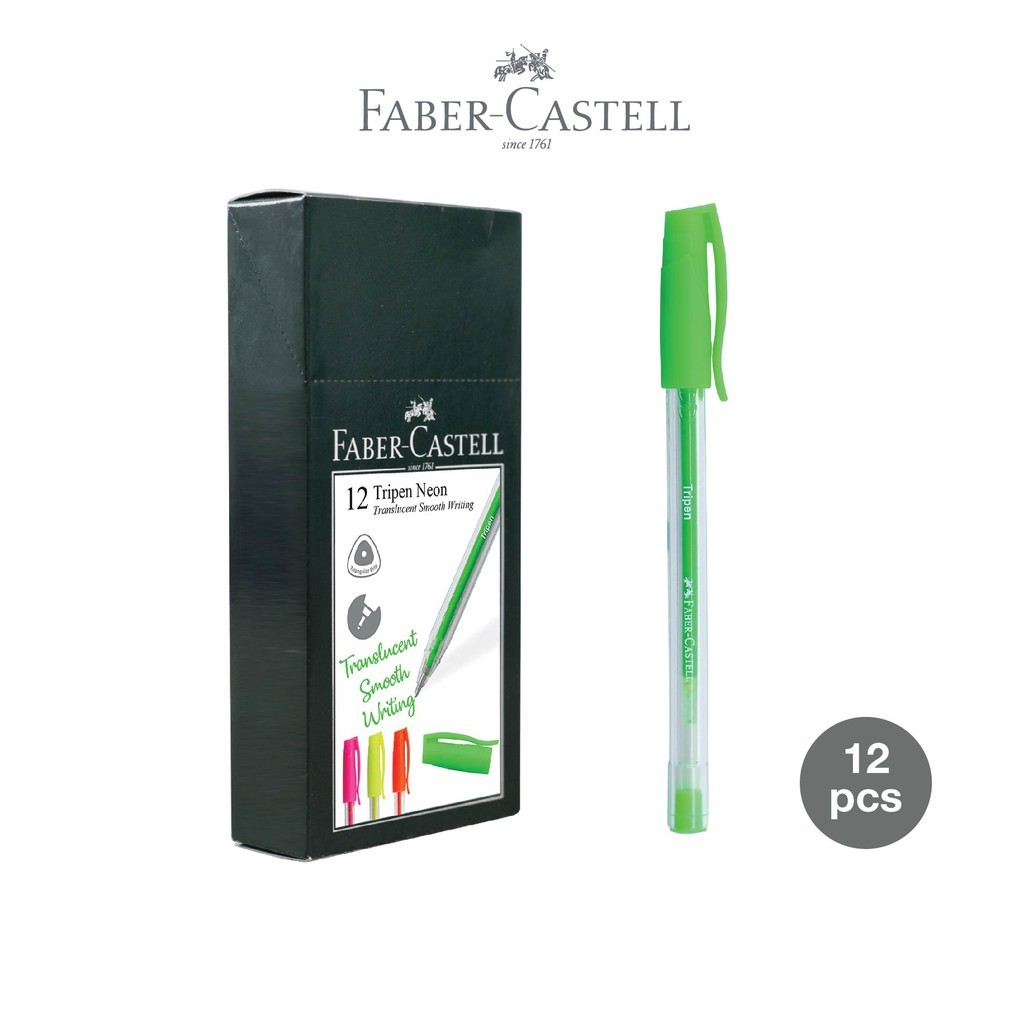 

Tripen Neon Green Ink Box 12