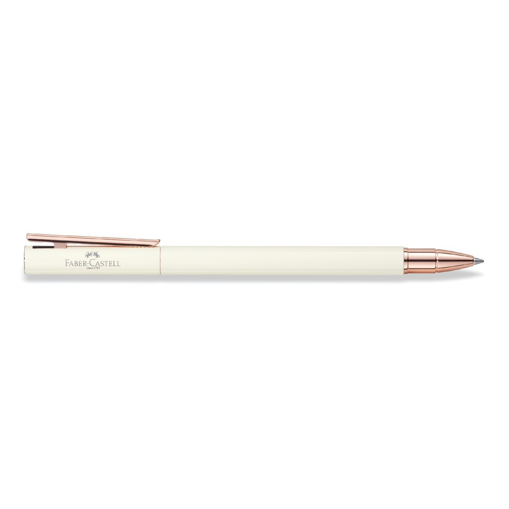 

Faber-Castell Neo Slim Roller Ball Ivory, Rose Gold Chromed