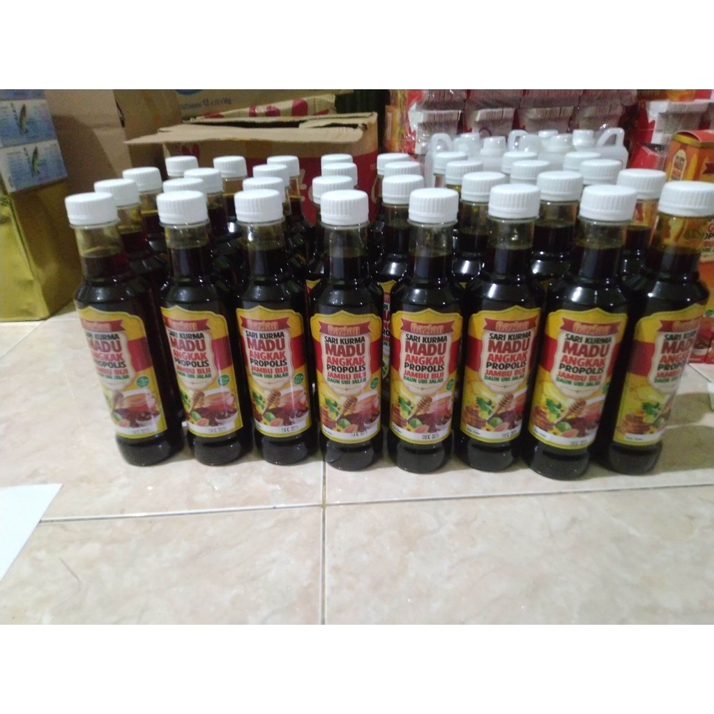 

SARI KURMA MADU ANGKAK PROPOLIS 470 gr maklon