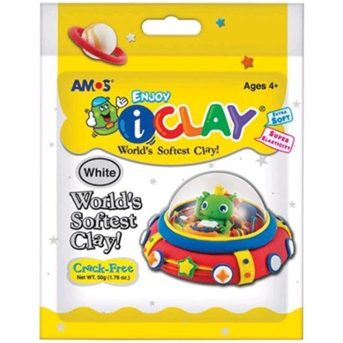 

Gramedia Surabaya - AMOS I.CLAY 50G WHITE IC50DP12WT