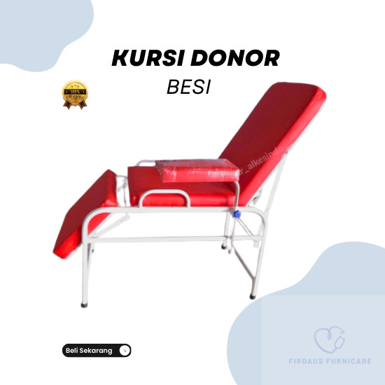 KURSI DONOR DARAH PASIEN || KURSI DONOR PMI BESI || KURSI DONOR STAINLESS