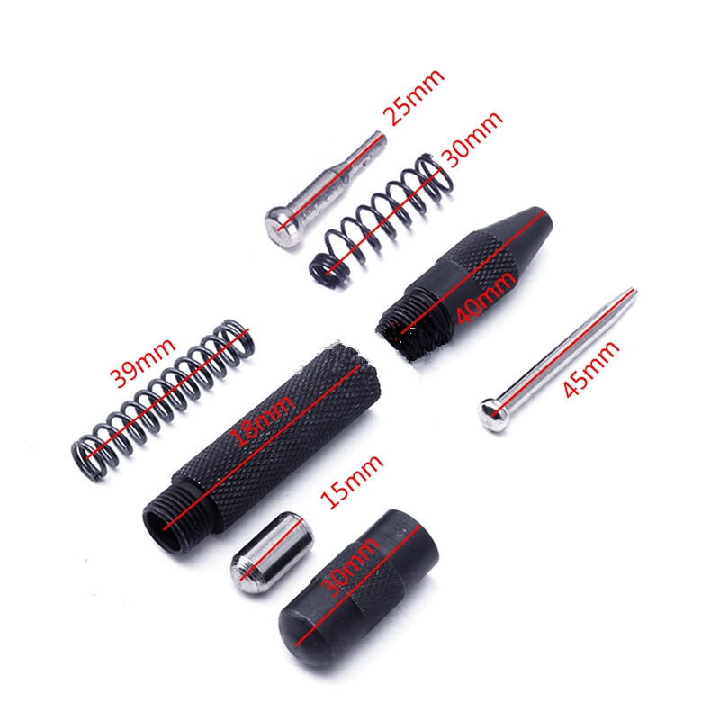 

Heavy Duty Automatic Centre Punch Spring Loaded Metal Wood Press Dent Marker Dls HOmeful