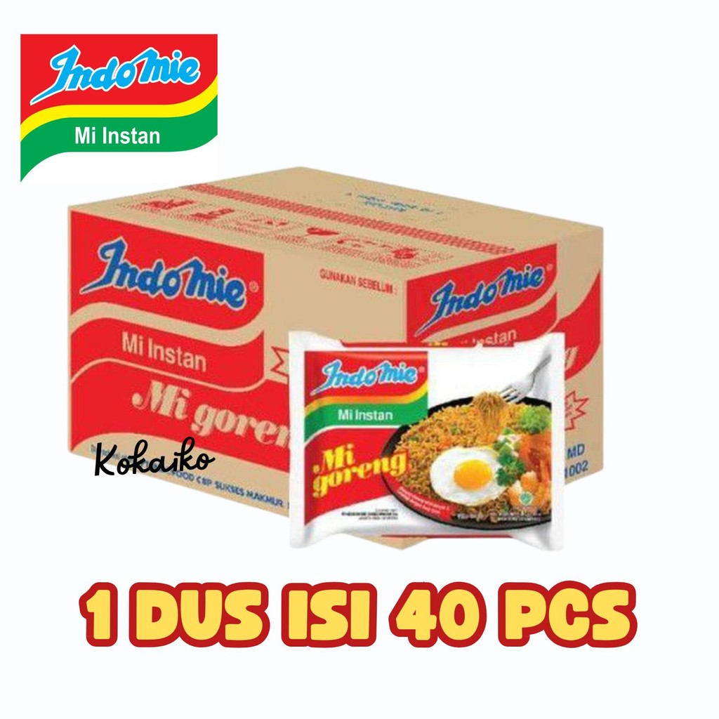 

Indomie Goreng 1 Dus isi 40 pcs - Mie Instan