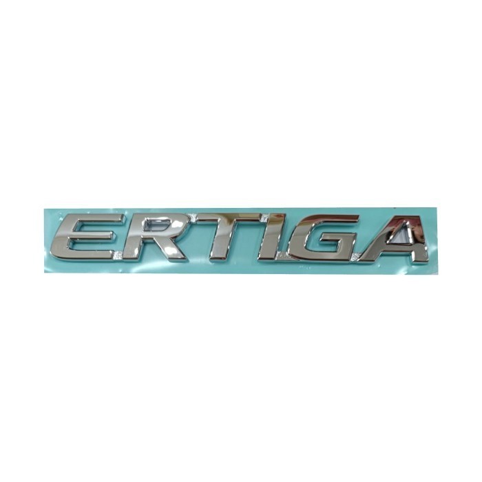 Emblem bagasi Mobil Tulisan ERTIGA bagasi Suzuki Ertiga Chrome