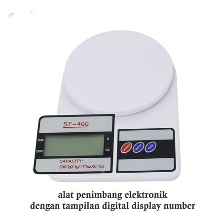 Timbangan Dapur Digital 10Kg 5Kg Portable/ Timbangan Kue 10KG/ Timbangan Digital Mini Kitchen Scale