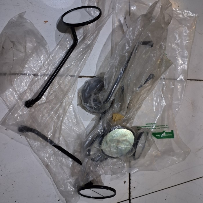 spion bulat panjang ori faco black made in italy vespa pts primavera super sprint px tanpa braket